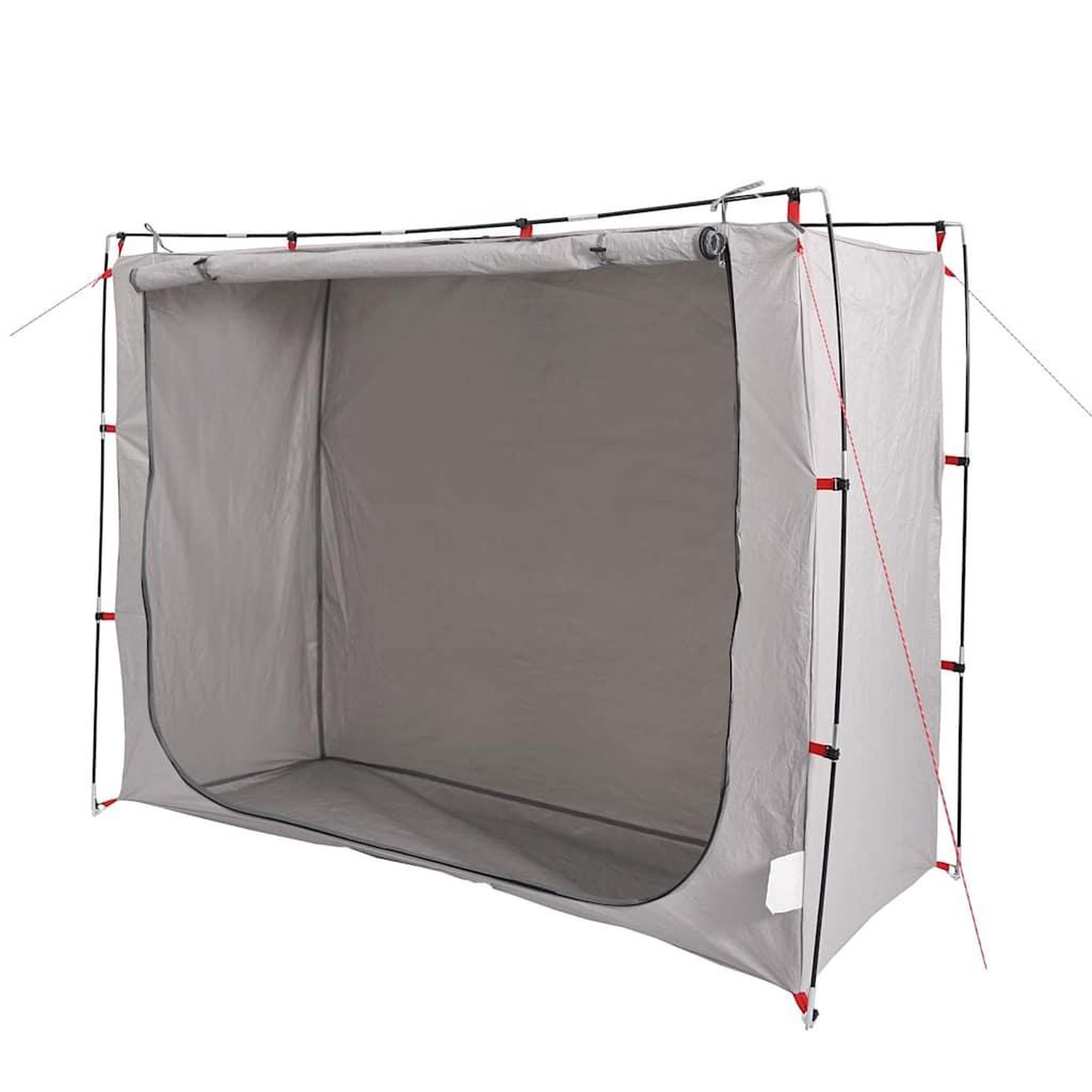 Voir la diapositive 5 : VIDAXL Tente de rangement gris impermeable