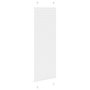 Voir la diapositive 4 : VIDAXL Store plisse blanc 40x100 cm largeur du tissu 39,4 cm polyester