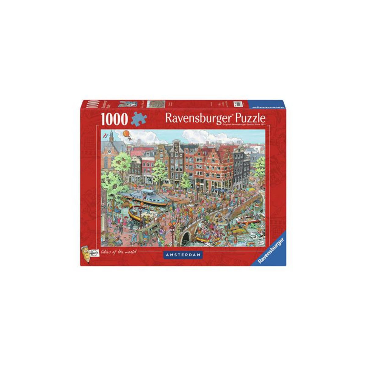 RAVENSBURGER Ravensburger - Jigsaw puzzle Fleroux Amsterdam, 1000 pcs. 120002963