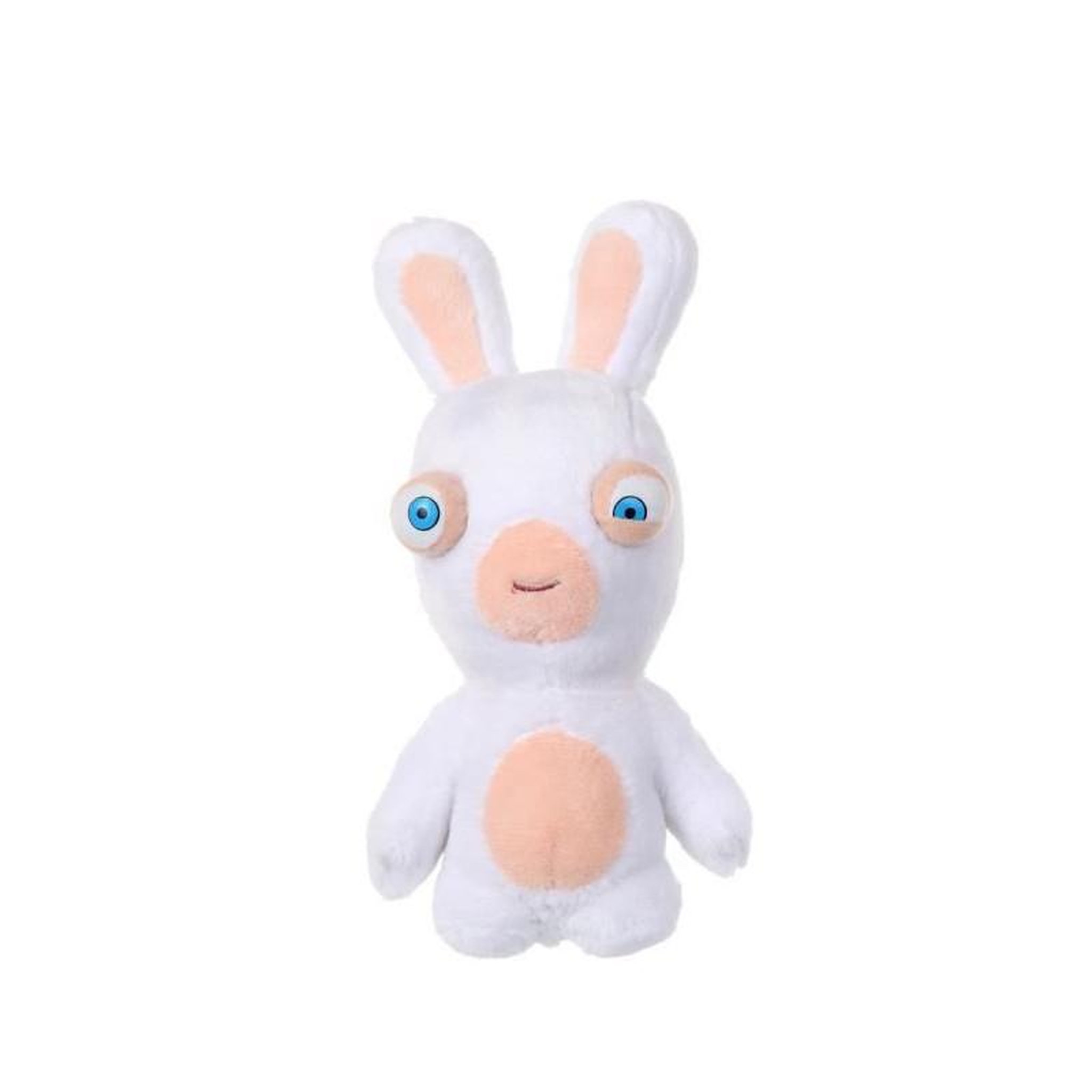 TOYS TOYS Peluche Lapins Crétins Bean - GIPSY TOYS - Bouche Fermée, 18 cm