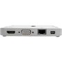 Voir la diapositive 3 : TRIPPLITE Station d'accueil USB-C Tripp Lite U442-DOCK2-S Argent