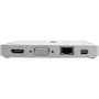 Voir la diapositive 3 : TRIPPLITE Station d'accueil USB-C Tripp Lite U442-DOCK2-S Argent