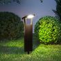 Voir la diapositive 4 : Lumisky Lot de 2 balises solaires BRITY Noir ABS H49cm