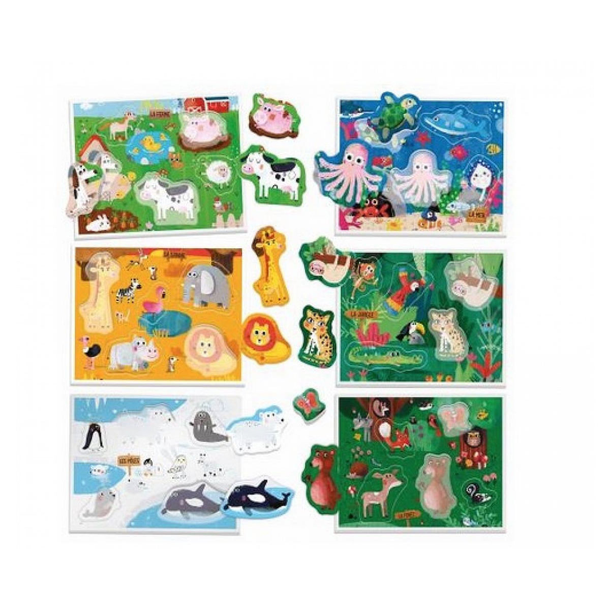 HEADU Les animaux - Silhouettes