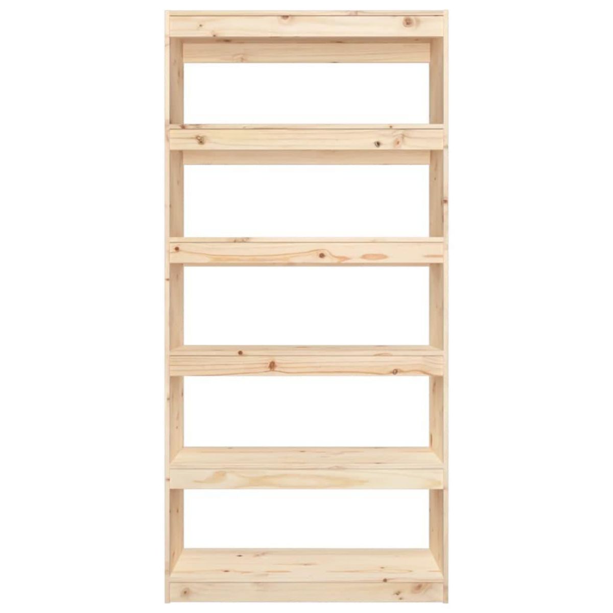 VIDAXL Bibliotheque/Separateur de piece 80x30x167,4 cm pin massif