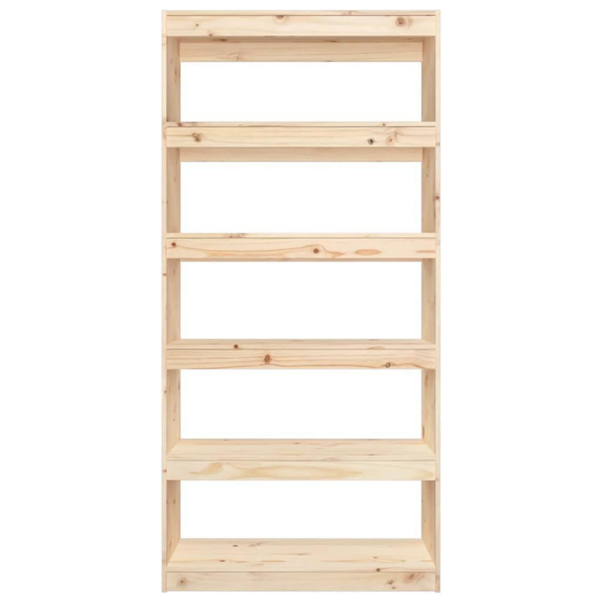 VIDAXL Bibliotheque/Separateur de piece 80x30x167,4 cm pin massif