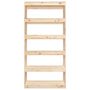 Voir la diapositive 5 : VIDAXL Bibliotheque/Separateur de piece 80x30x167,4 cm pin massif