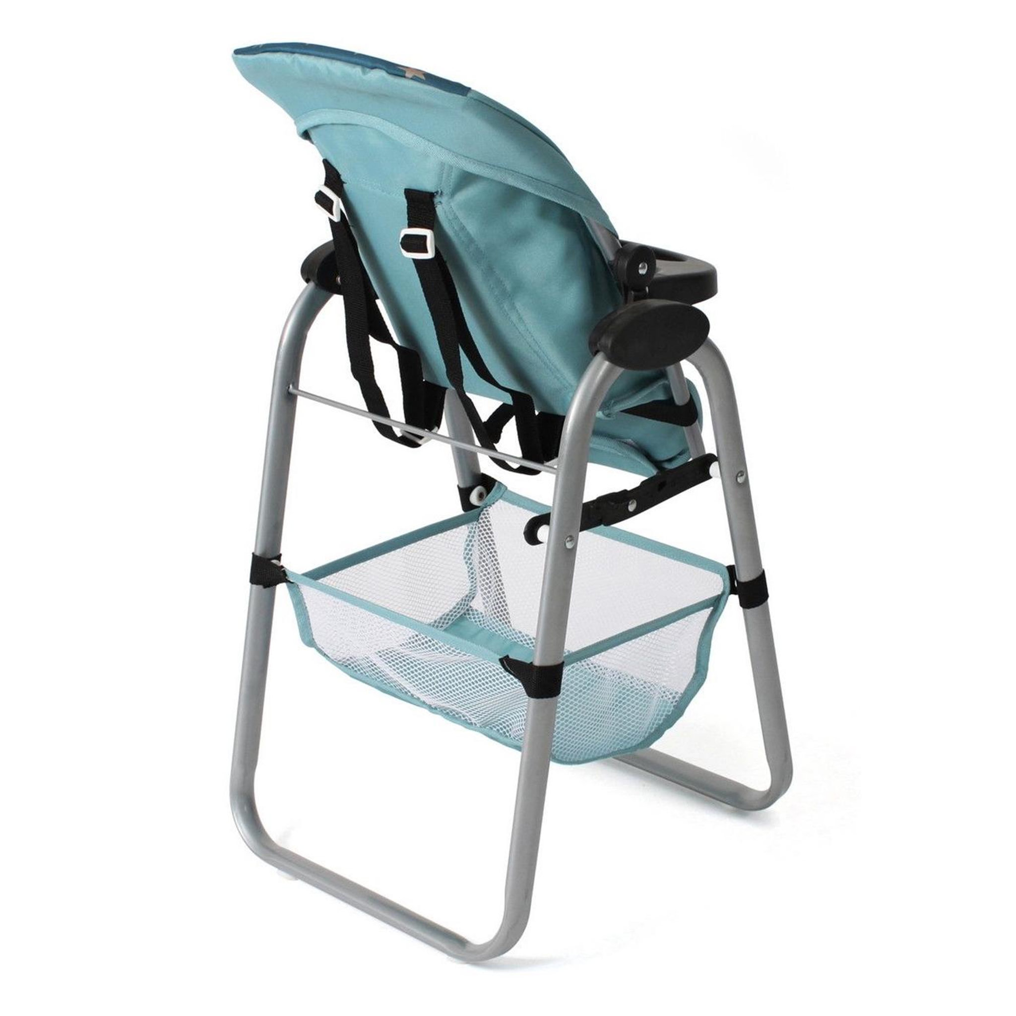 Voir la diapositive 4 : BAYER CHIC 2000 Bayer Chic 2000 Chaise haute pour poupées - Étoile turquoise