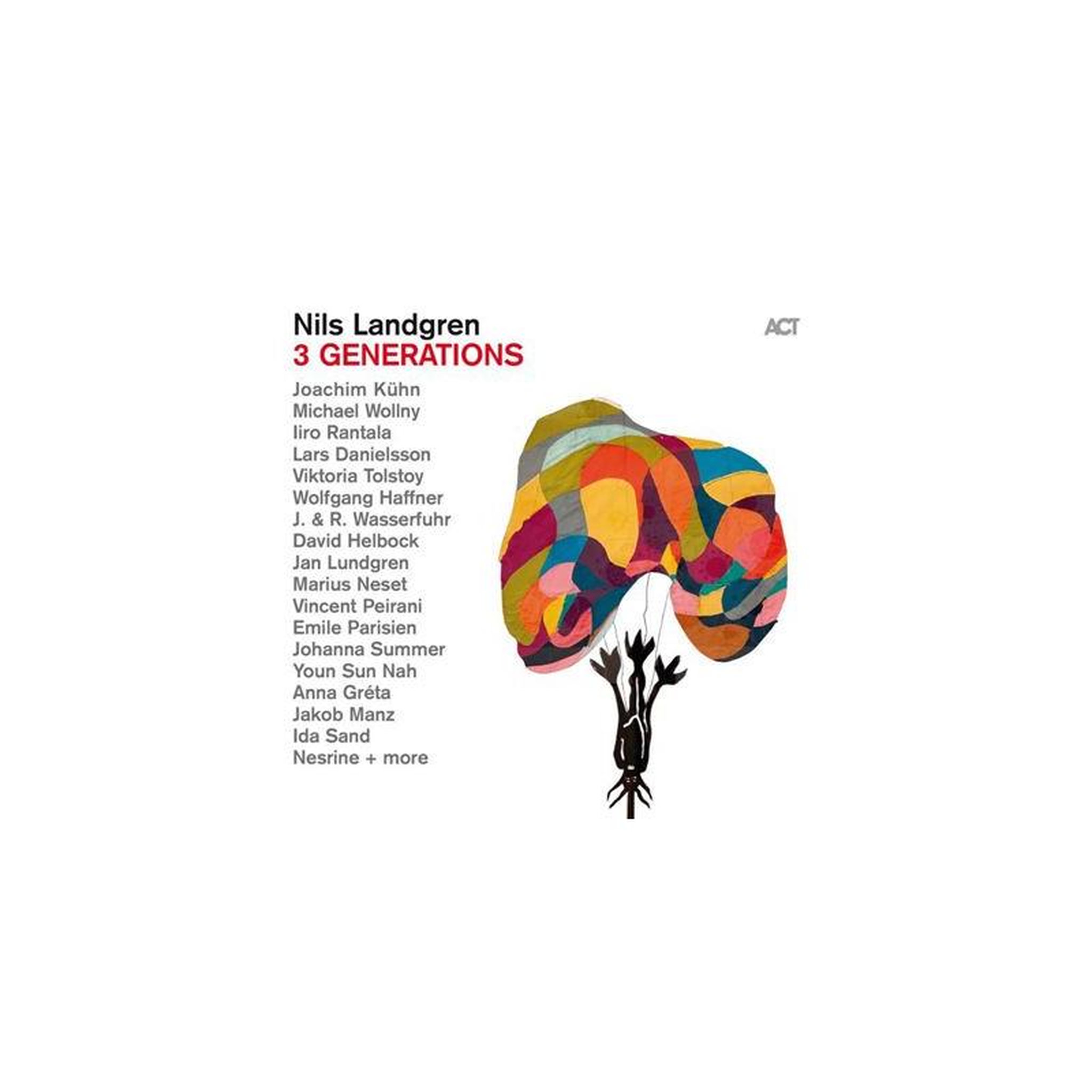 3 generations (3lp) cd jazz compilation nils landgren
