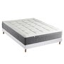 Voir la diapositive 1 : IDLITERIE Ensemble Matelas Ressort 7 zones H.28cm + Sommier Fabriqué en France MAX