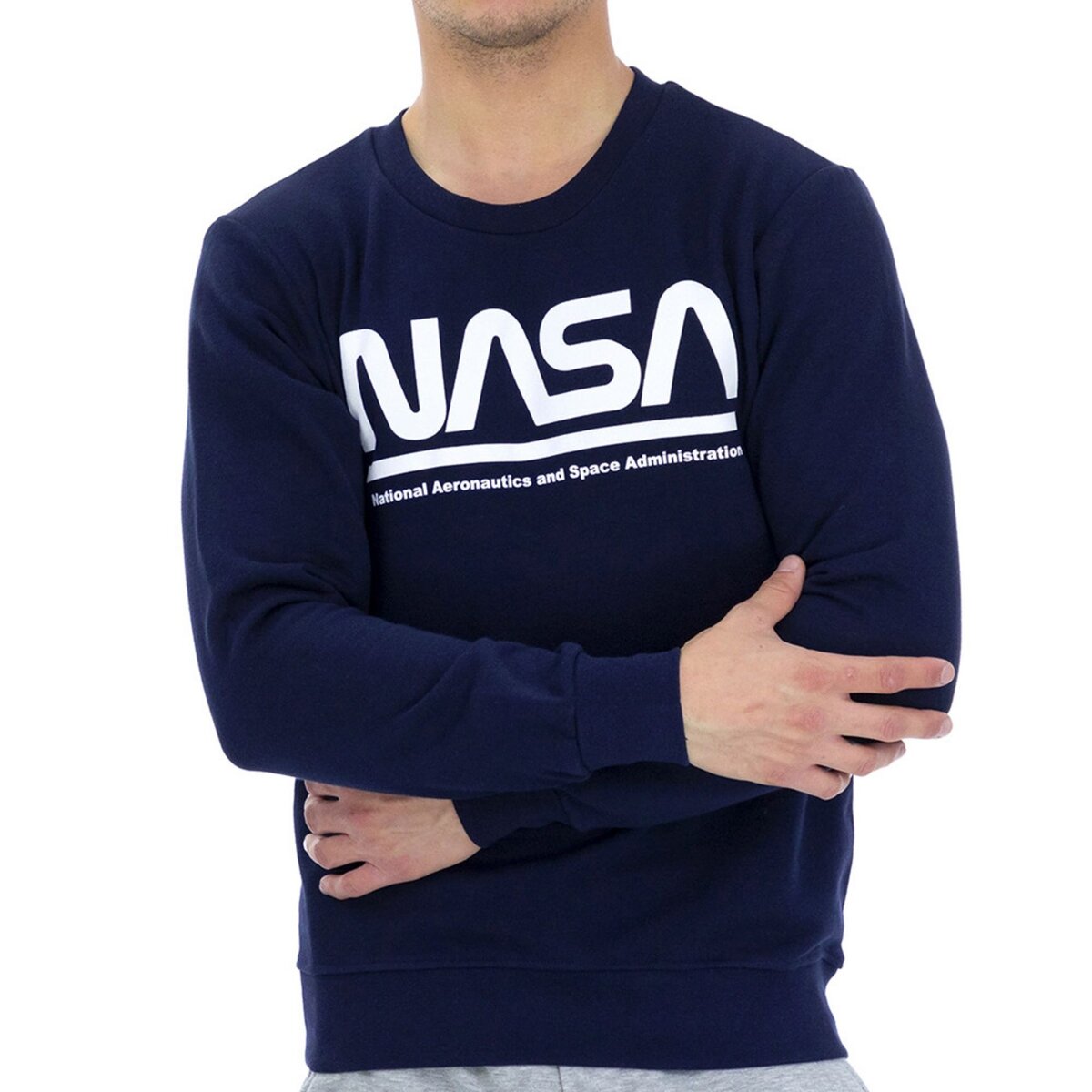 NASA Sweat Marine Homme Nasa Crewneck
