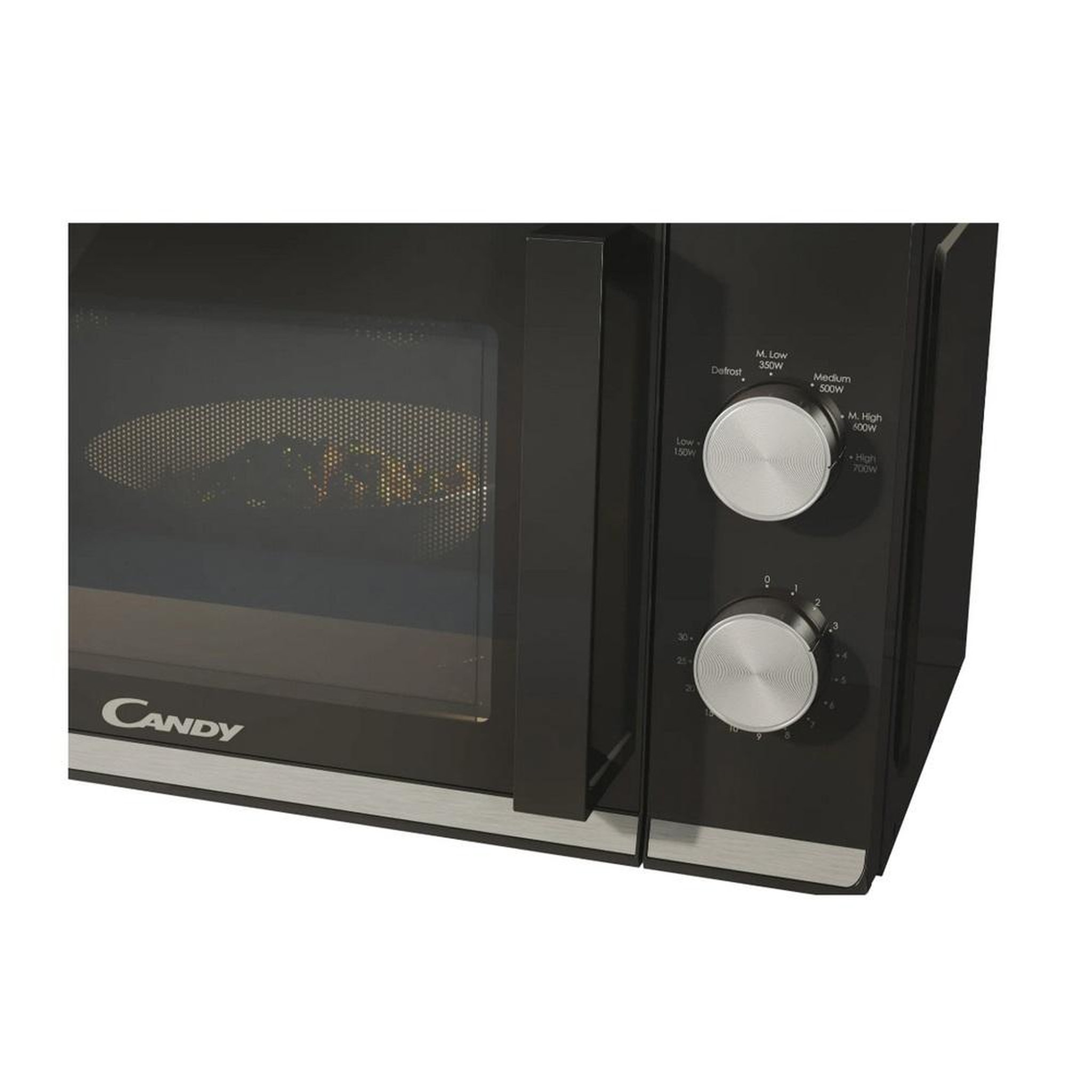 Voir la diapositive 2 : Candy Micro-ondes solo 20l 700w noir - cmw20tnmb