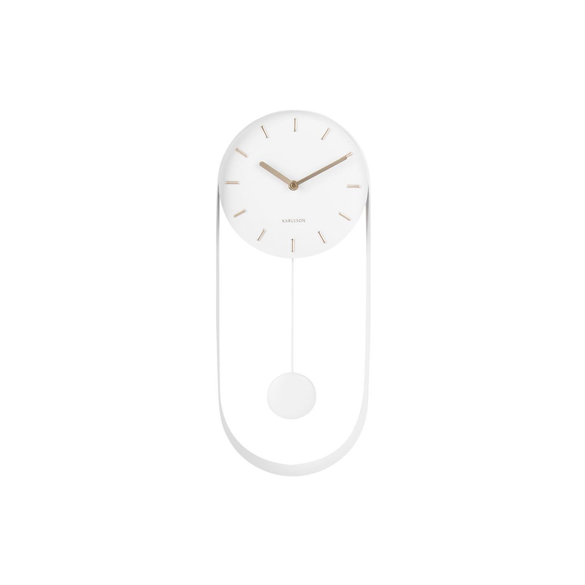 Voir la diapositive 1 : Karlsson Horloge à balancier pendulum design Charm
