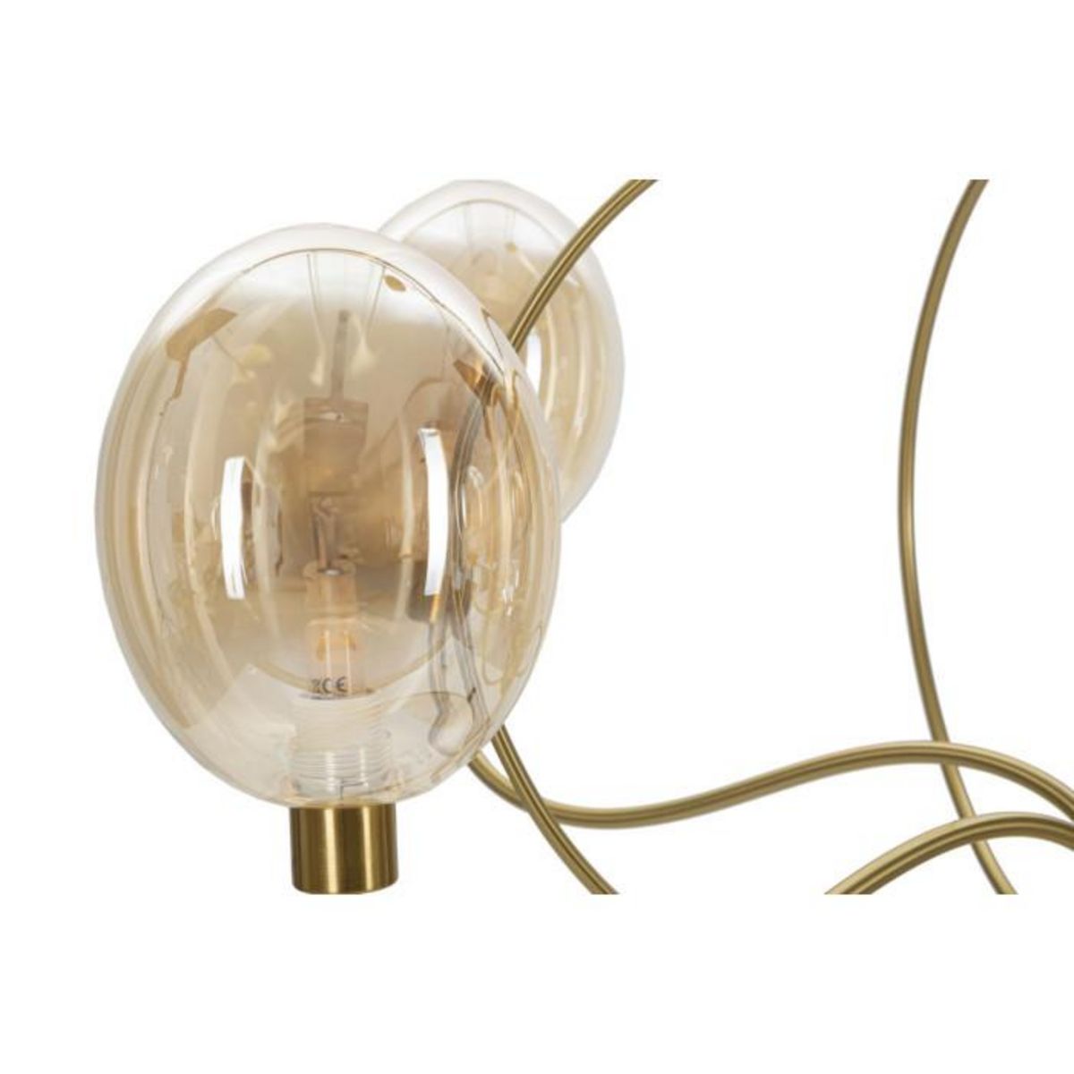Paris Prix Lampe Suspension Design  Vienna  100cm Or