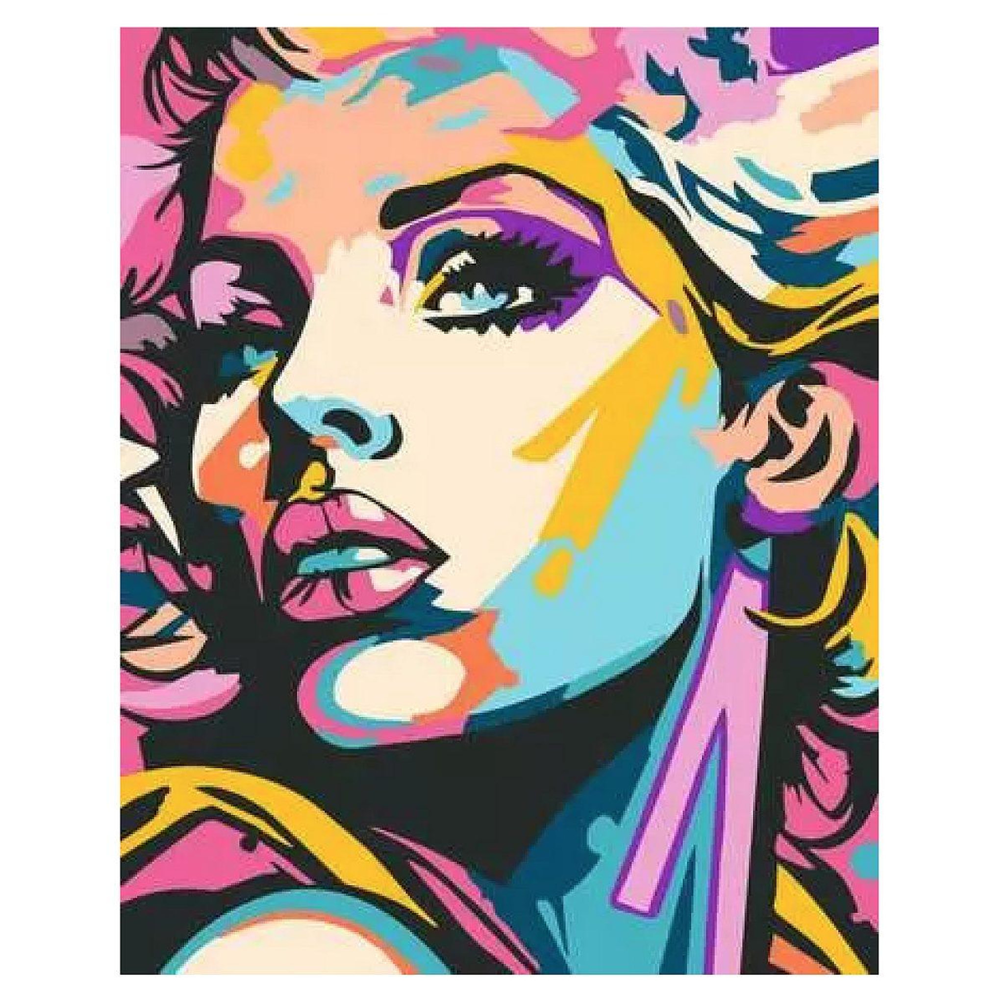 Voir la diapositive 2 : RAVENSBURGER Creart - 24x30 cm - colorful woman