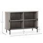 Voir la diapositive 6 : VS VENTA-STOCK Buffet Mónaco 2 portes effet Chêne