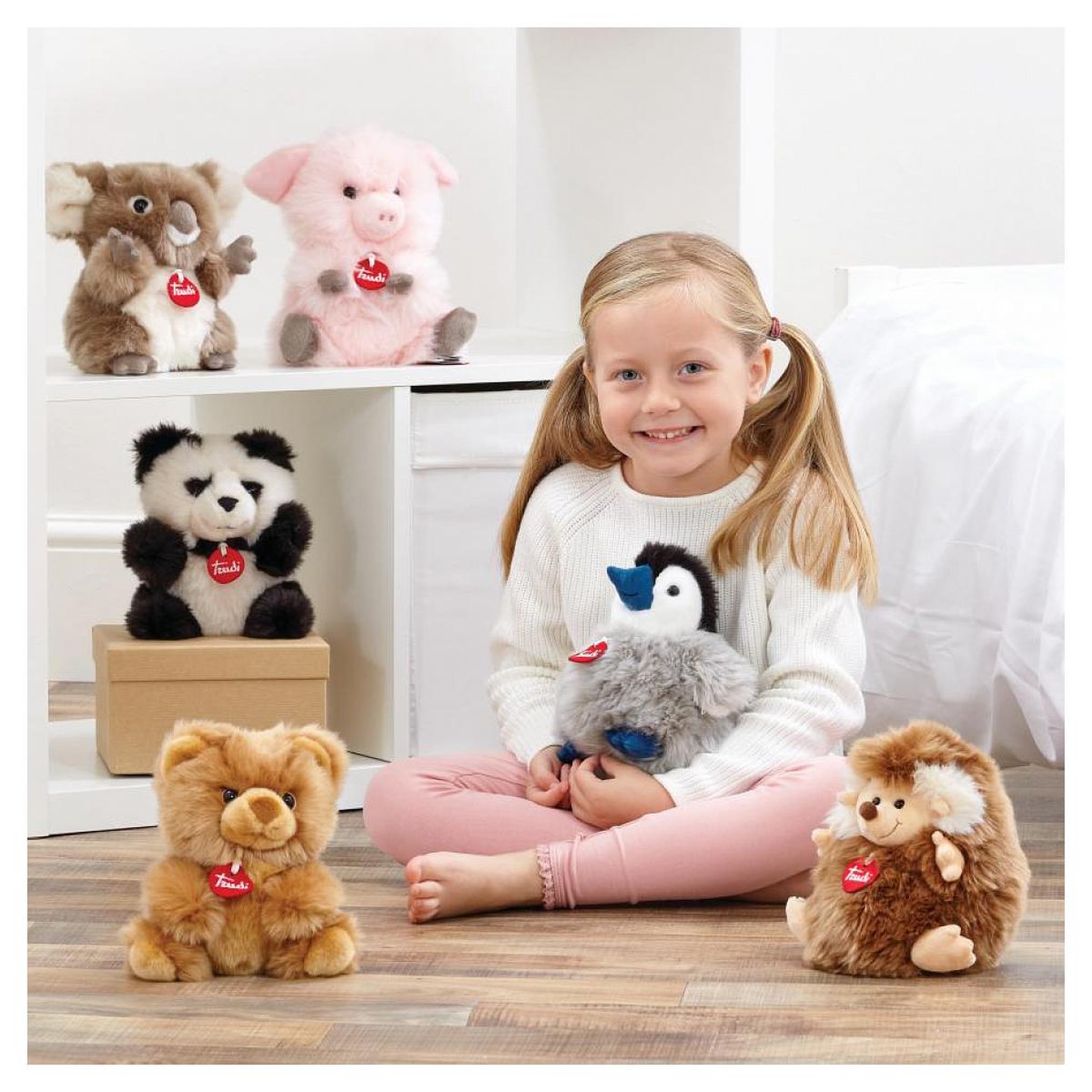 Voir la diapositive 4 : Trudi fluffies - peluche panda
