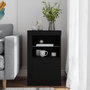 Voir la diapositive 4 : VIDAXL Armoire laterale avec lumieres LED noir bois d'ingenierie