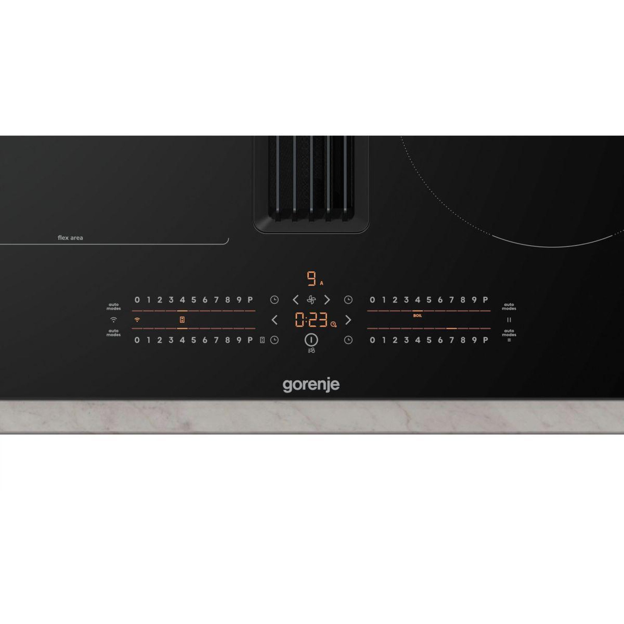 Voir la diapositive 4 : GORENJE Plaque induction aspirante geh6432bscwf