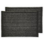 Voir la diapositive 1 : HABITABLE Lot de 2 sets de tables rectangles en jute TORSA