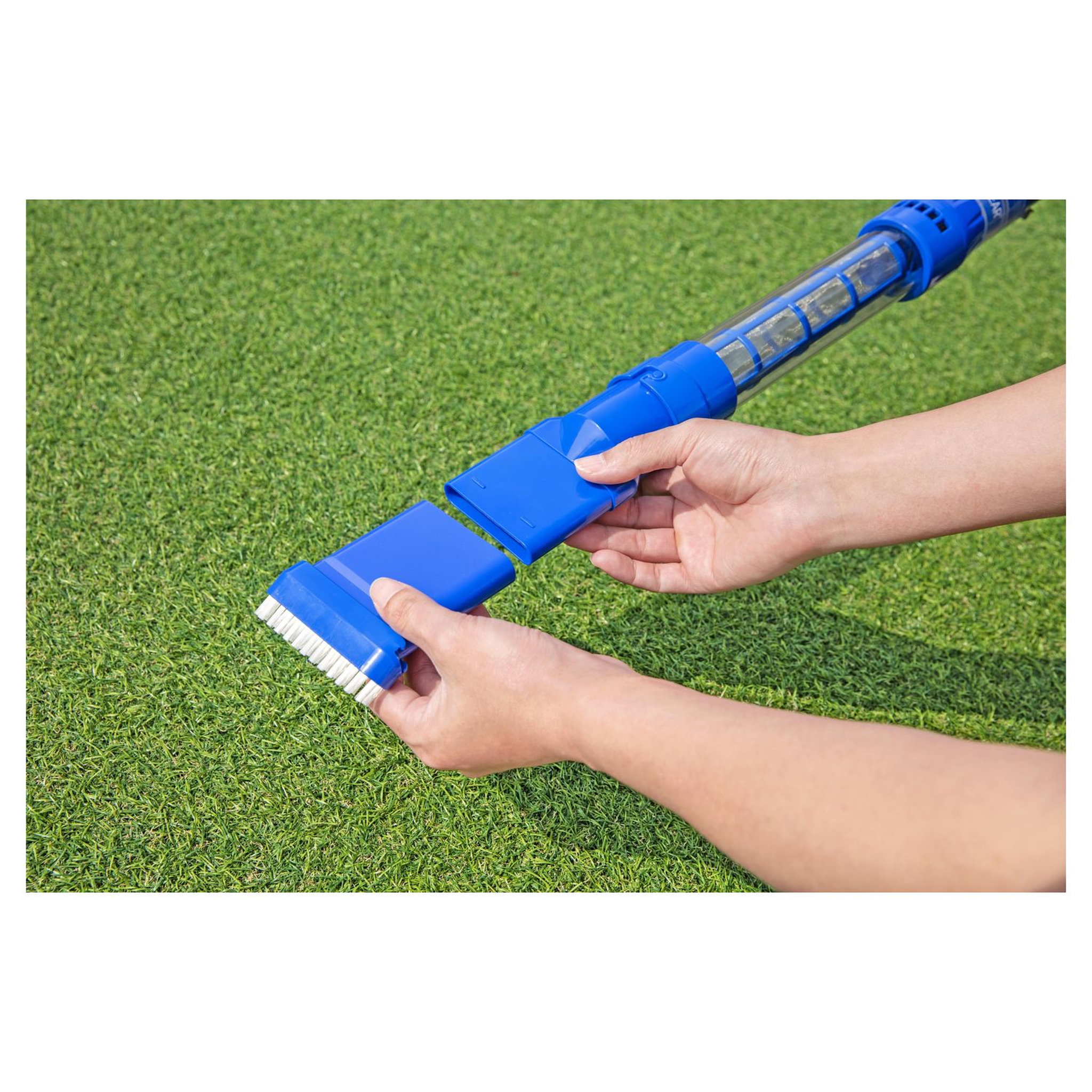 Voir la diapositive 2 : BESTWAY Aspirateur pour piscine rechargeable AQUASURGE