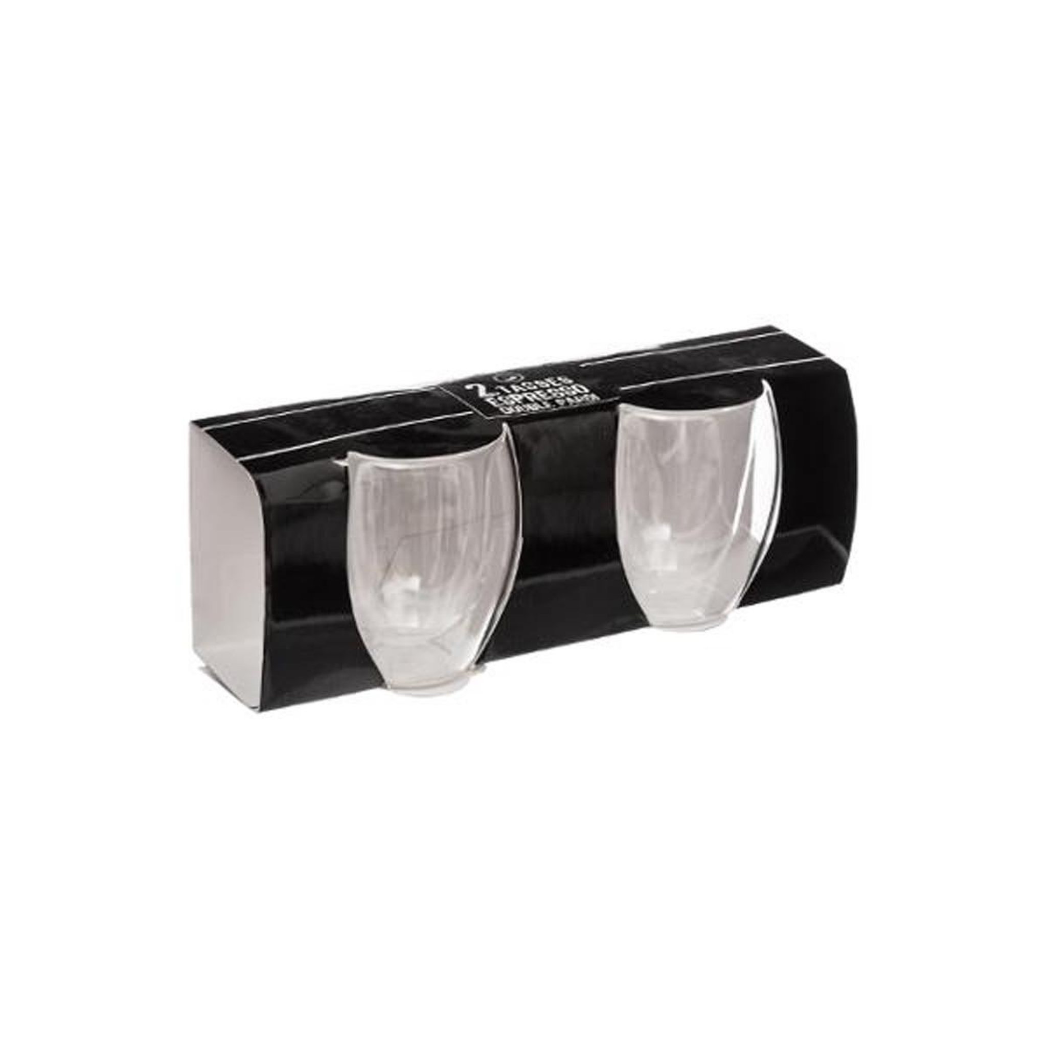 Voir la diapositive 3 : ATMOSPHERA 2 Tasses à café double paroi - Verre