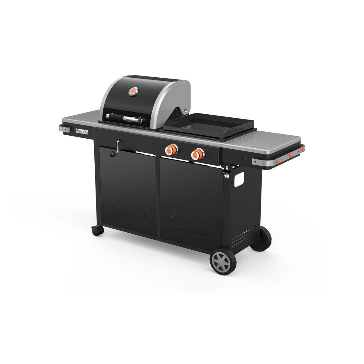 BRASERO Plancha et barbecue charbon BI-ENERGY 2B