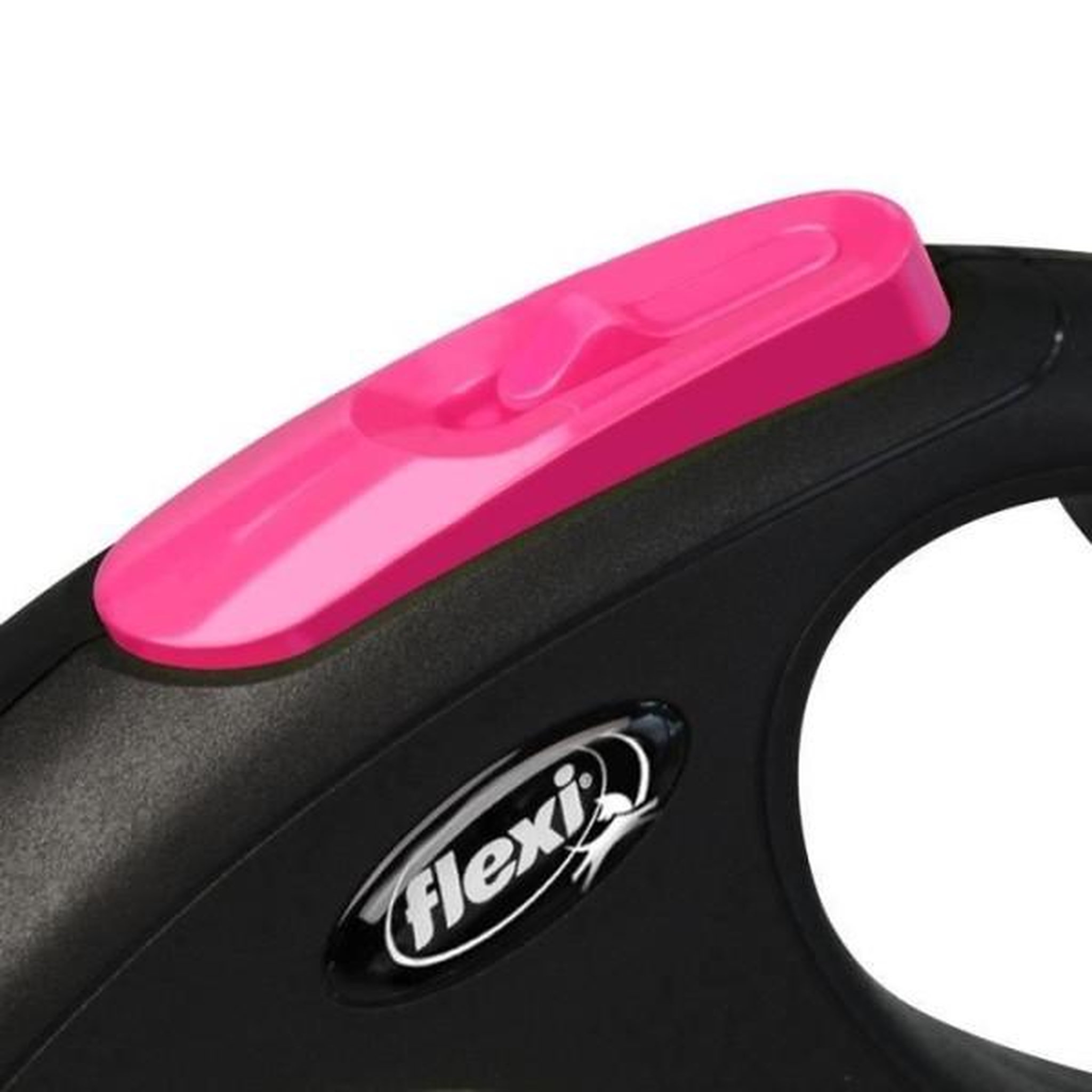 Voir la diapositive 3 : Flexi Laisse sangle trixie flexi new neon - taille s - 5m - rose fluo