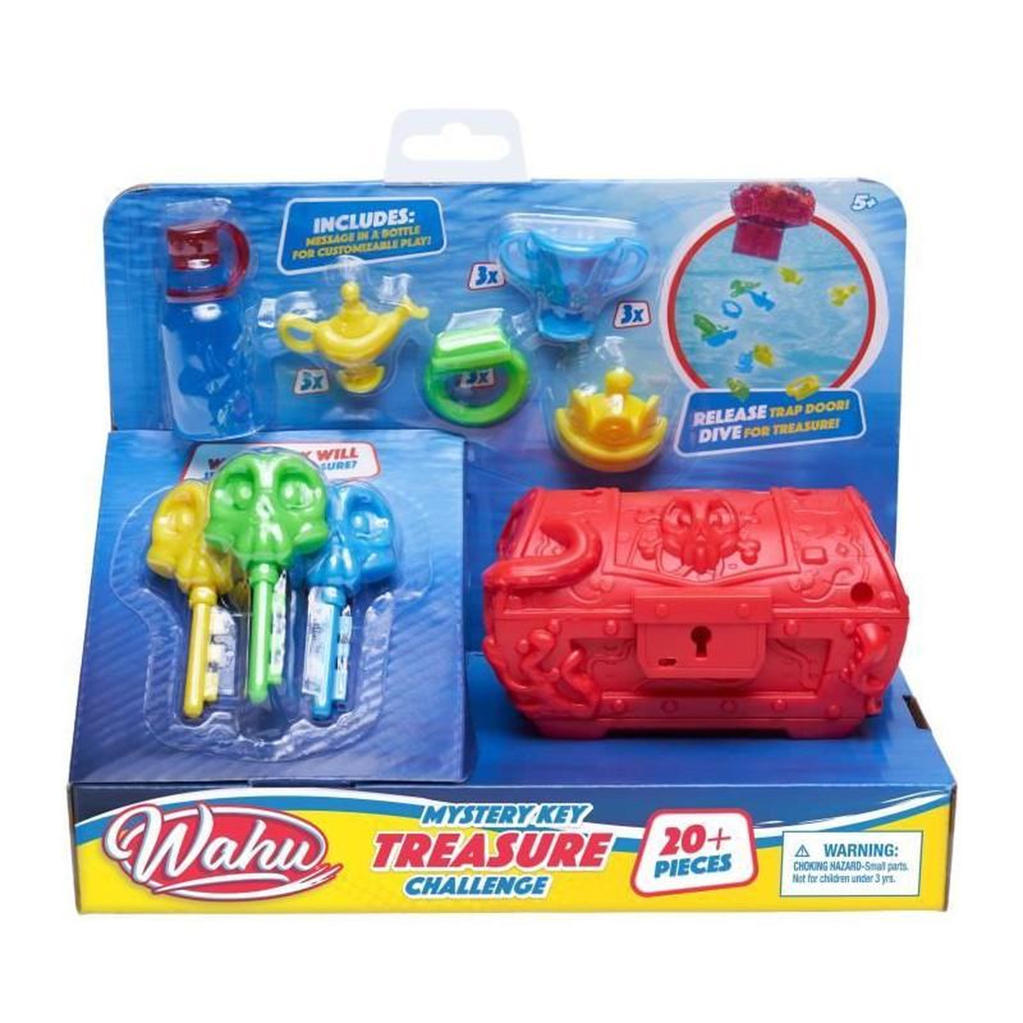 Voir la diapositive 1 : GOLIATH Jeu de piscine - GOLIATH - Wahu Mystery Key Treasure Challenge
