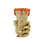 Voir la diapositive 5 : Paris Prix Vase Déco en Résine  Cône  26cm Or