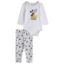 Voir la diapositive 1 : MICKEY Ensemble body + legging bébé garçon