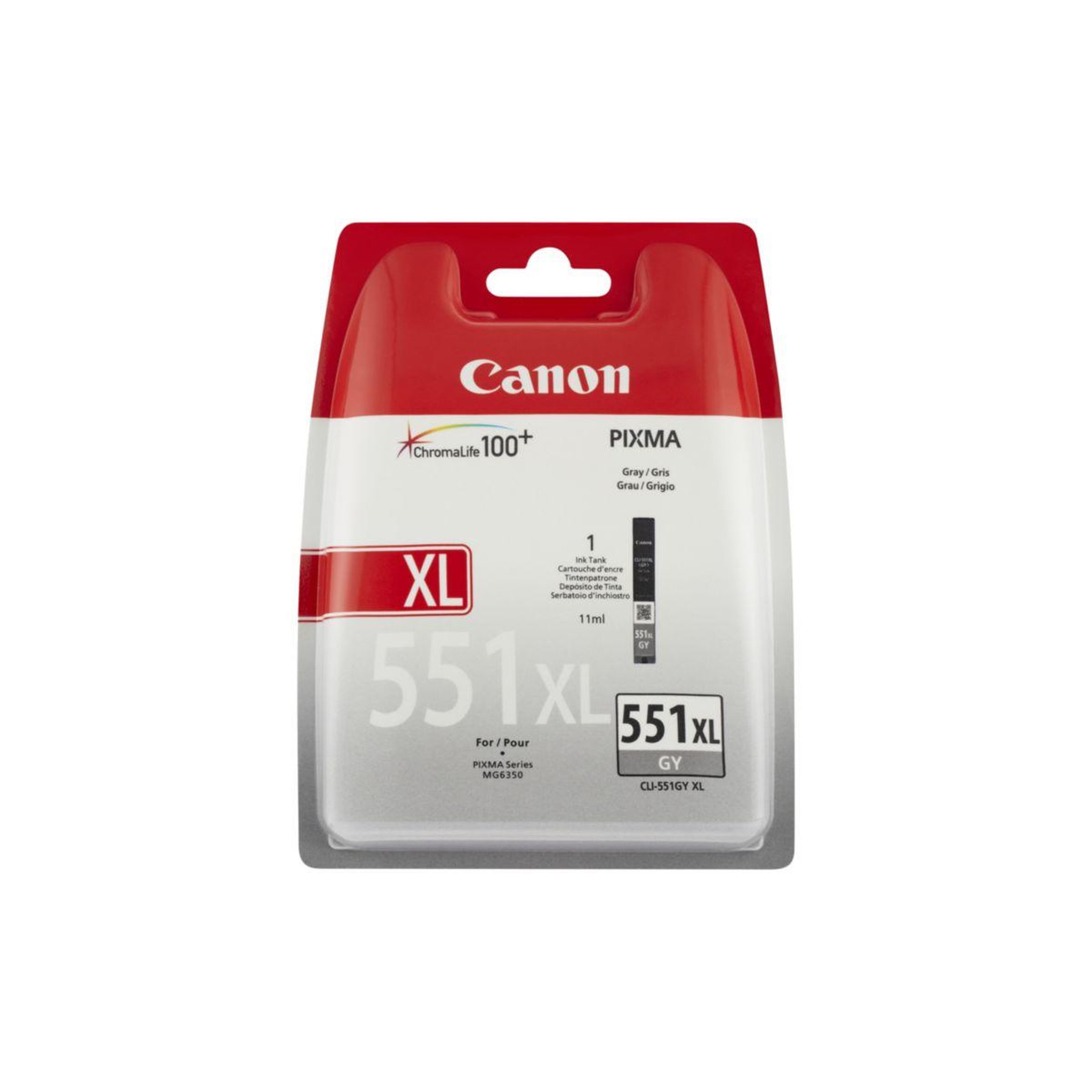 Voir la diapositive 4 : Canon Cartouche d'encre originale cli-551 xl grise haute capacité - 6449b001