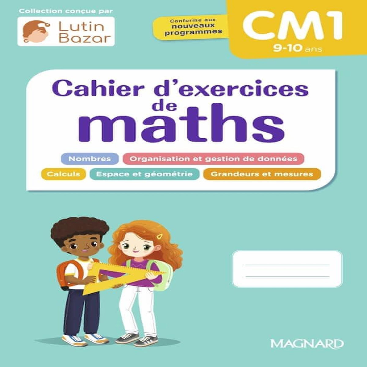 CAHIER D'EXERCICES DE MATHS CM1, Tinena-Monhard Mallory
