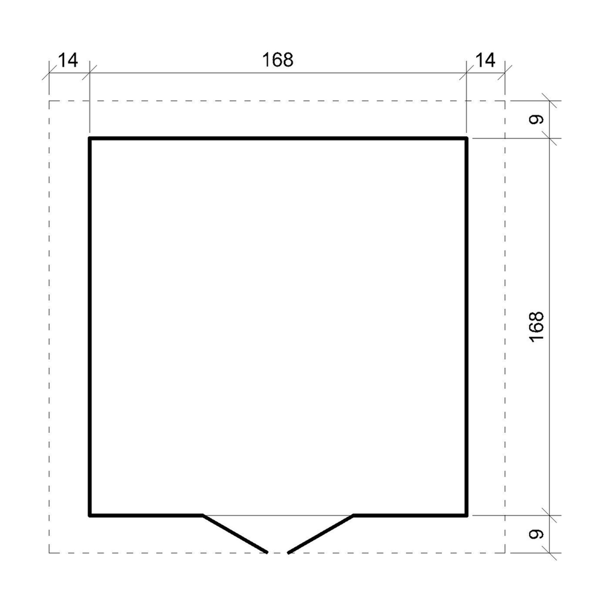 Voir la diapositive 5 : TIMBELA Abri de Jardin en Bois 2,82m² Cabanon Jardin Exterieur à Outils avec sol imprégné M320+M320G