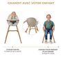Voir la diapositive 4 : KINDERKRAFT Chaise Haute Fini