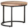 Voir la diapositive 4 : VIDAXL Tables d'appoint 3 pcs Bois de recuperation massif