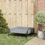 Voir la diapositive 3 : VIDAXL Lit pour chien surélevé Gris clair L tissu Oxford et acier