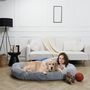 Voir la diapositive 4 : Paris Prix Panier de Couchage XXL  Chien  150cm Gris