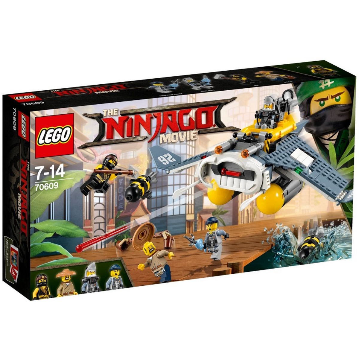 LEGO Ninjago 70609 - Le bombardier Raie Manta