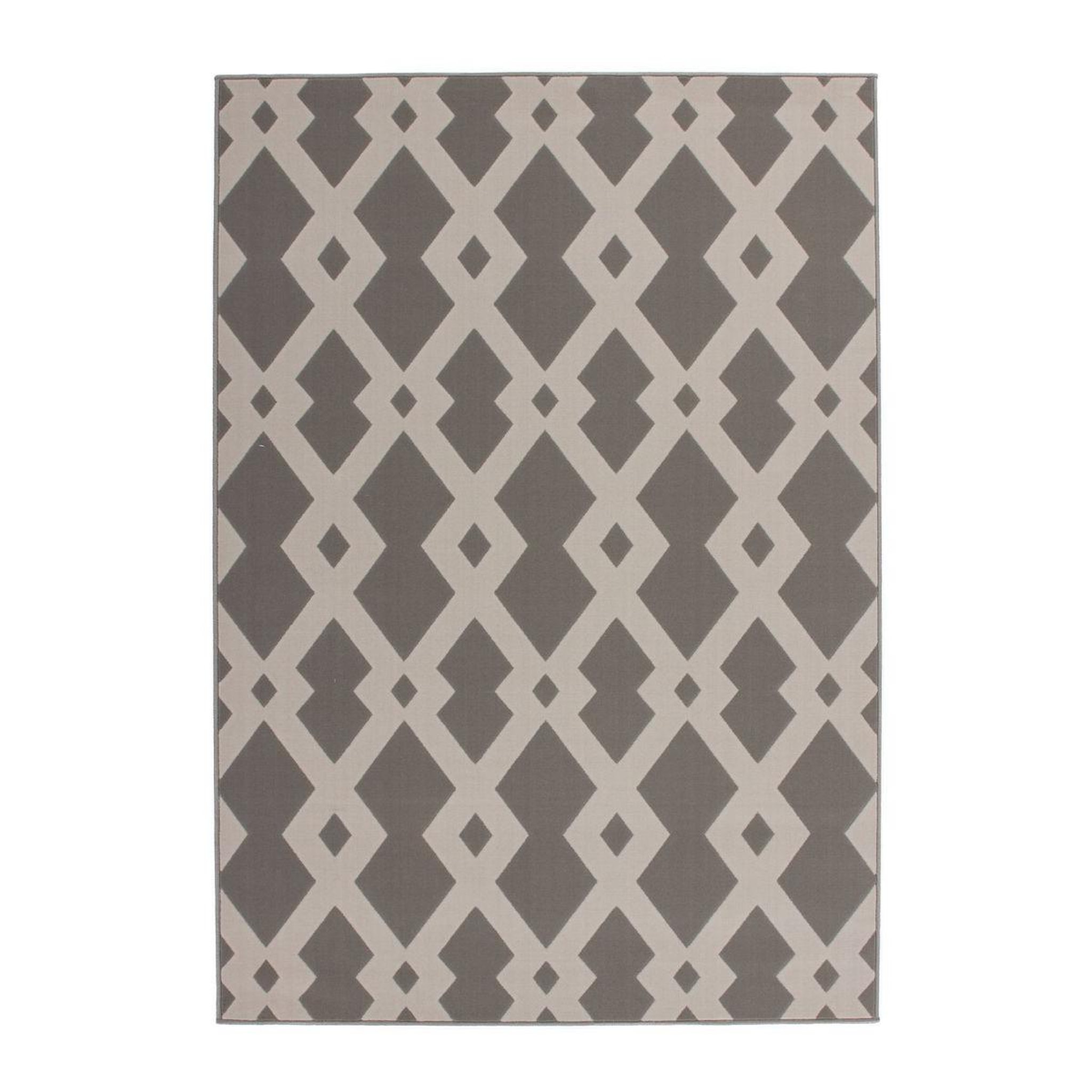 Voir la diapositive 1 : Paris Prix Tapis Ethnique à Poils Courts  Now I  Taupe