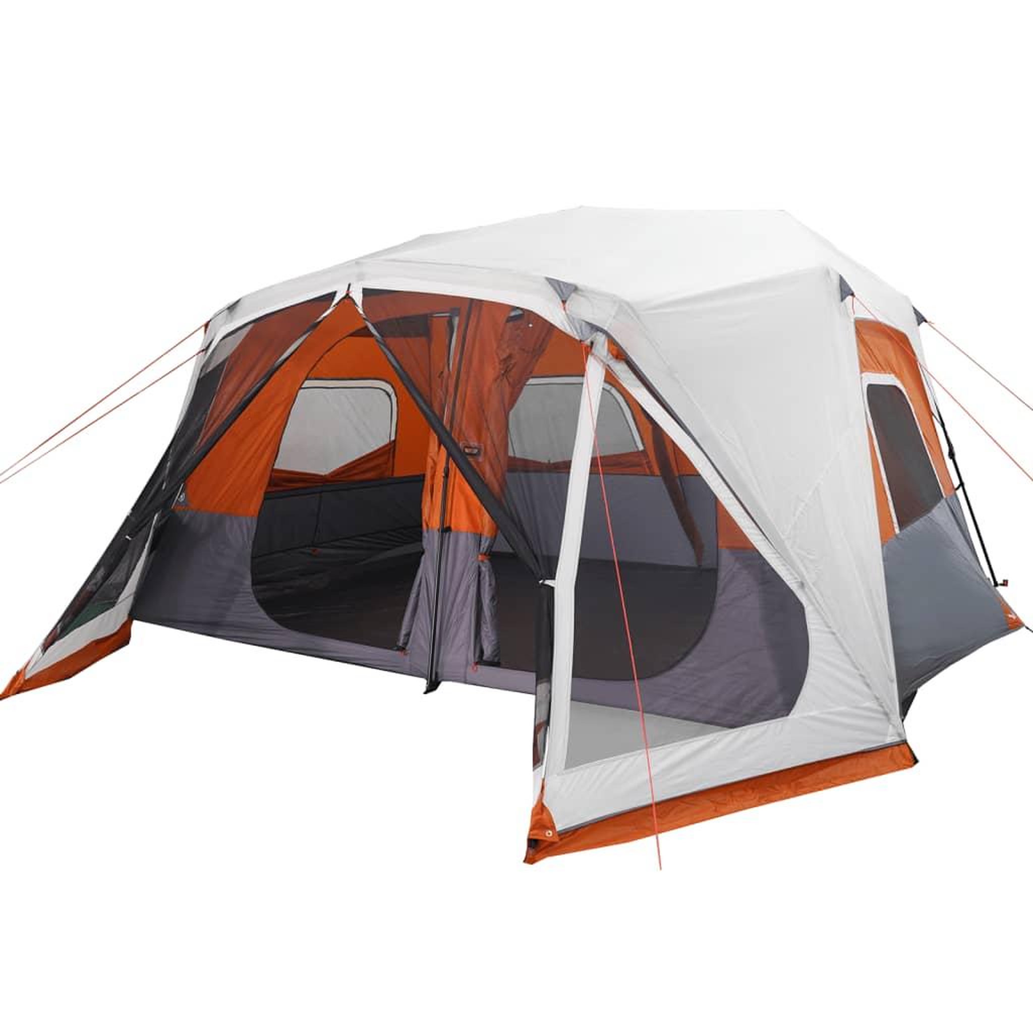 Voir la diapositive 4 : VIDAXL Tente familiale avec LED 10 personnes liberation rapide