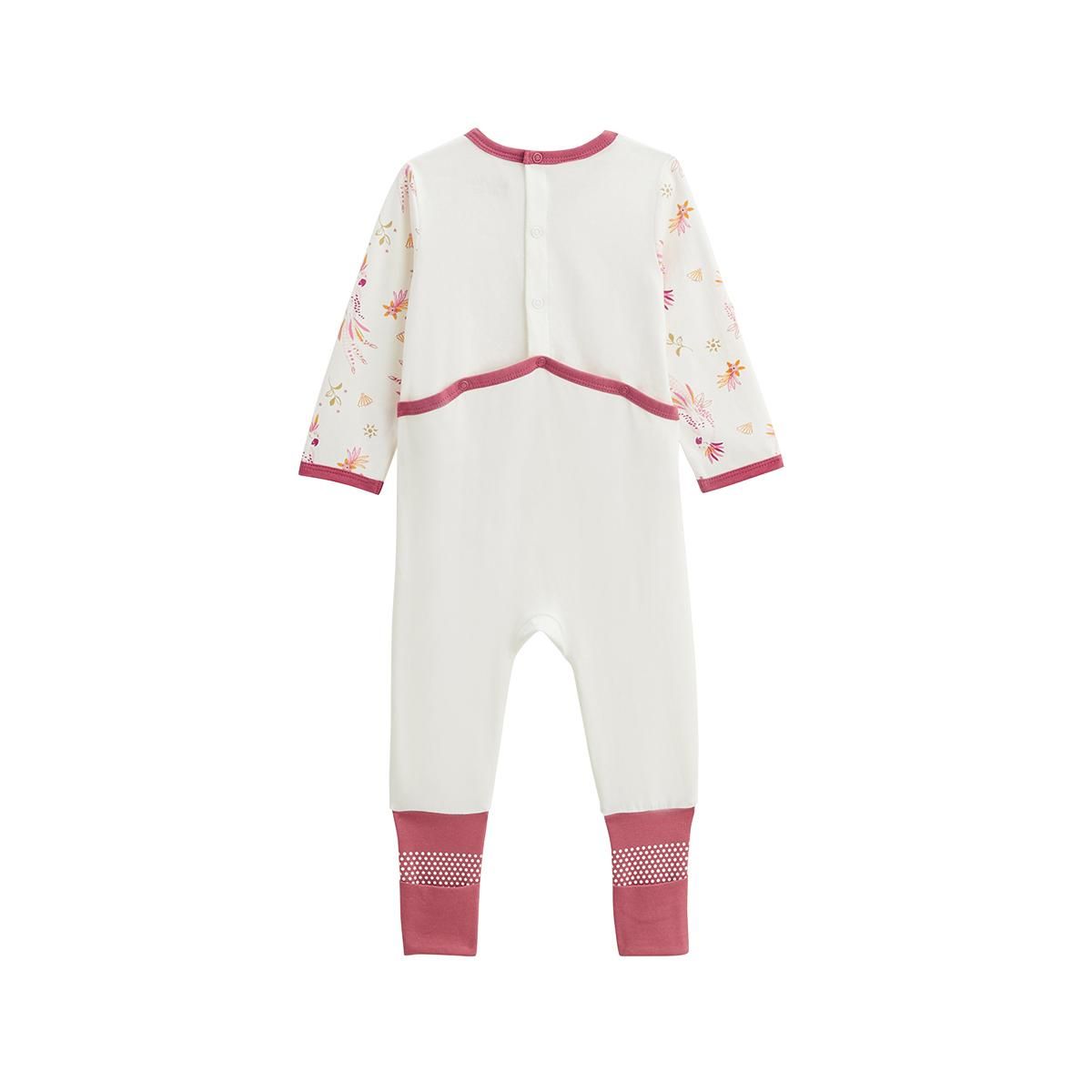 Petit Béguin Pyjama bébé à pieds retroussables Fiesta