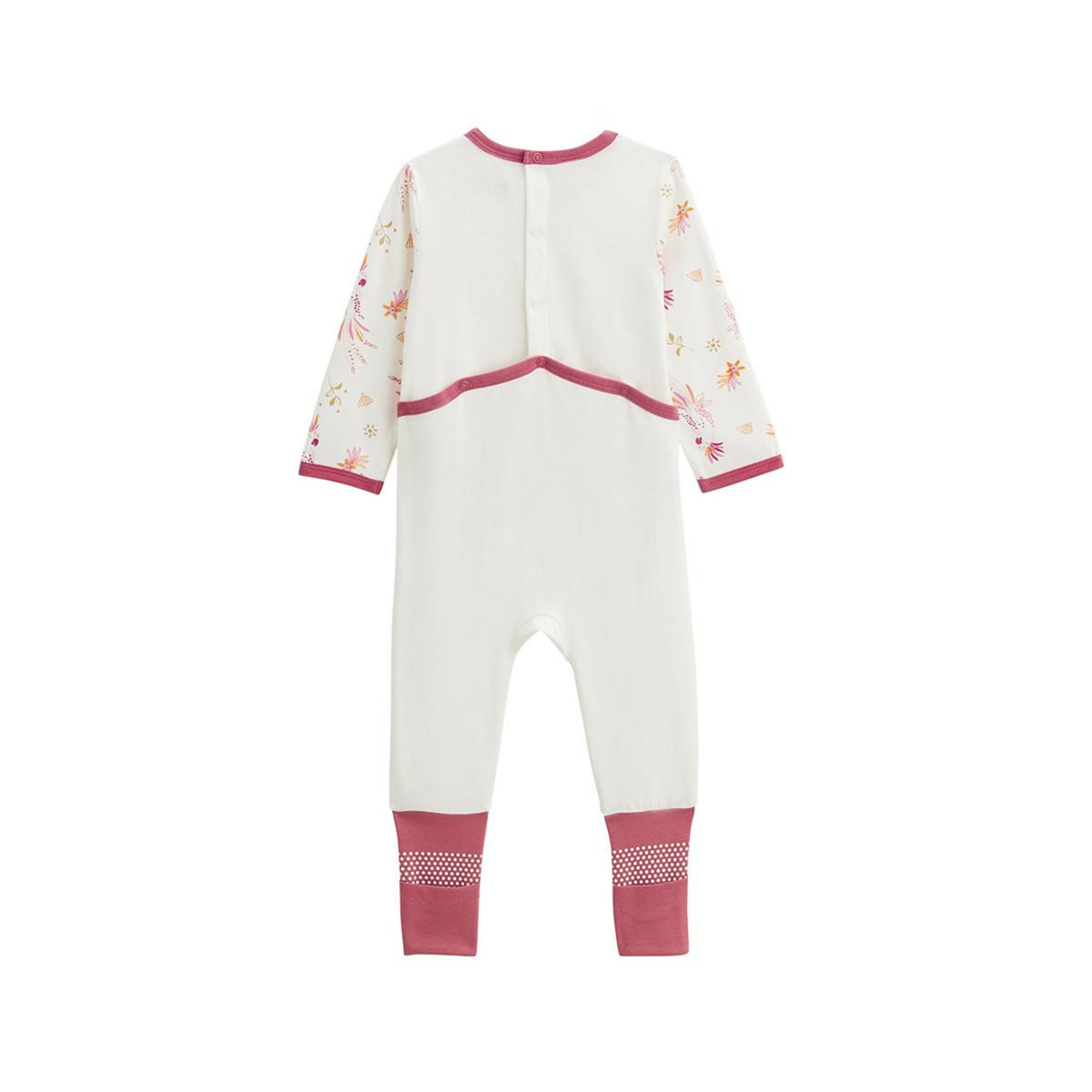 Petit Béguin Pyjama bébé à pieds retroussables Fiesta