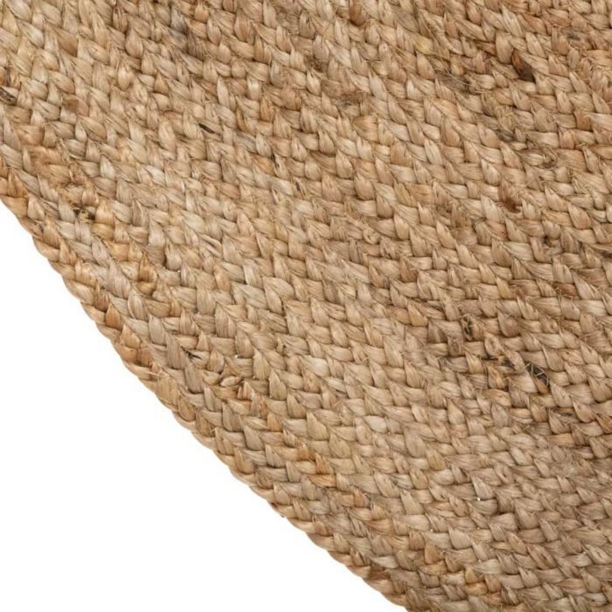 ATMOSPHERA Tapis Déco Rond en Jute  Bulo  120cm Beige