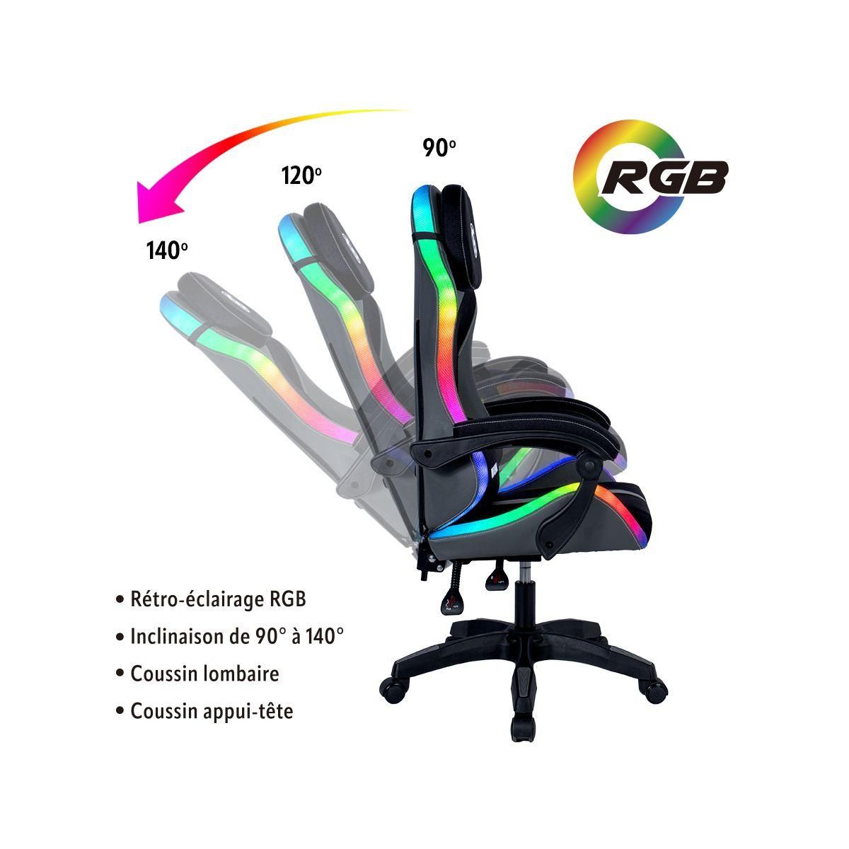 AKUMA Chaise gaming KAMI C01 RGB