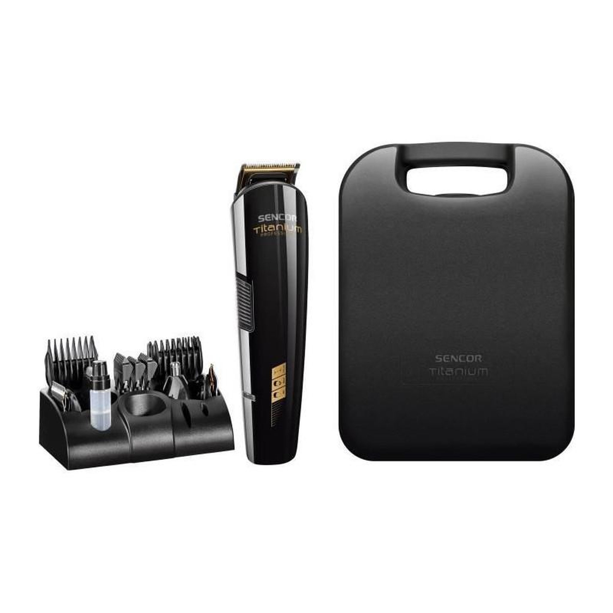 SENCO Tondeuse a cheveux professionnelle - SENCOR - SHP 8305BK - 12 accessoires - Noir