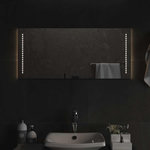VIDAXL Miroir de salle de bain a LED 90x40 cm