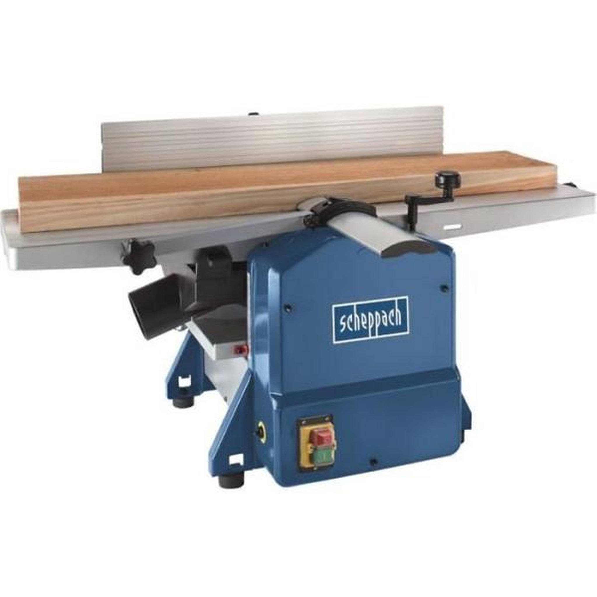 Voir la diapositive 1 : SCHEPPACH SCHEPPACH - Dégauchisseuse-Raboteuse 1500W largeur 254 mm / hauteur 120mm équipé de 2 fers en acier rapide - HMS1070
