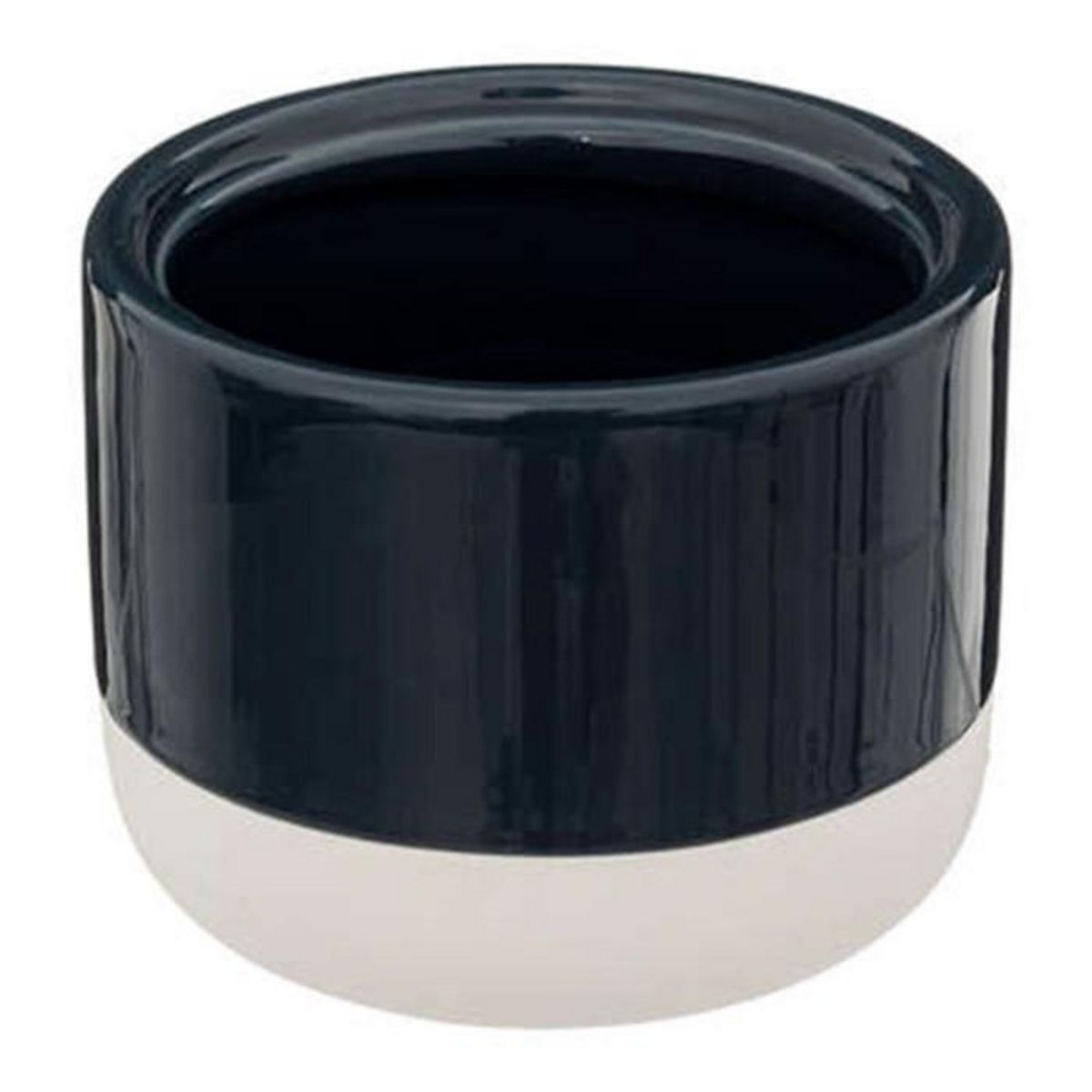 FIVE Pot à Coton en Dolomite  Solar  10cm Pétrole