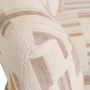 Voir la diapositive 2 : ATMOSPHERA Fauteuil en chenille avec pieds en bois effet naturel CALIX - Beige